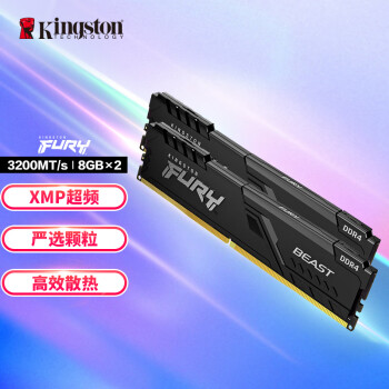 金士顿(Kingston)FURY16GB(8G×2)套装D 金士顿(Kingston)FURY16GB(8G×2)套装D